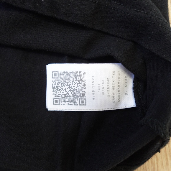 True Religion “Overtime” XL Black Pocket Tee • Horseshoe Stitch • Crew Neck Mens - Picture 4 of 6